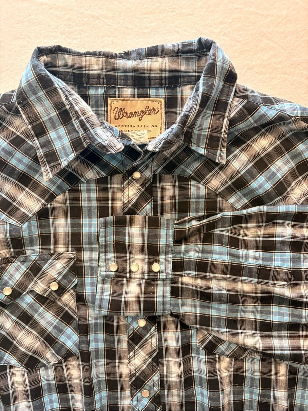 Y2K Wrangler Pearl Snap